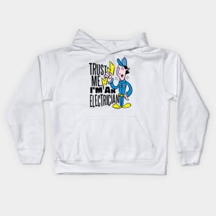 Funny Electrician Kids Hoodie